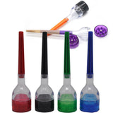 135 MM Cone Artist Multi-function Funnel Plastic Grinder 3 Parts Tobacco Herb Spice Crusher Hand Cracker Muller with Cone Roller