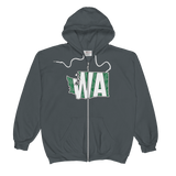Washington State - Unisex  Zip Hoodie
