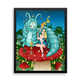 Alice in Wonderland - Framed photo paper poster