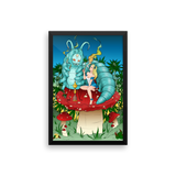 Alice in Wonderland - Framed photo paper poster