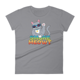 Smoke Meowt - Women's short sleeve t-shirt