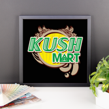 Kush Mart - Framed photo paper poster