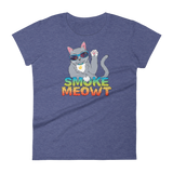 Smoke Meowt - Women's short sleeve t-shirt