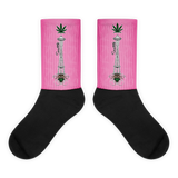 Seattle Space Needle - Black foot socks