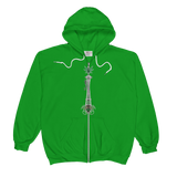 Seattle Space Needle - Unisex  Zip Hoodie