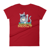 Smoke Meowt - Women's short sleeve t-shirt
