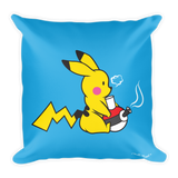 Toking Pokemon Blue - Square Pillow