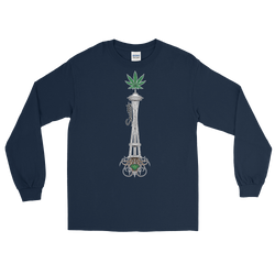 Seattle Space Needle - Long Sleeve T-Shirt