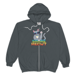 Smoke Meowt - Unisex  Zip Hoodie