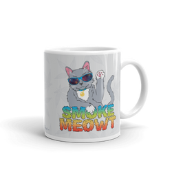 Smoke Meowt - Mug 11oz
