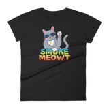 Smoke Meowt - Women's short sleeve t-shirt