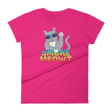 Smoke Meowt - Women's short sleeve t-shirt