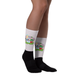 Dutch Treat - Black foot socks