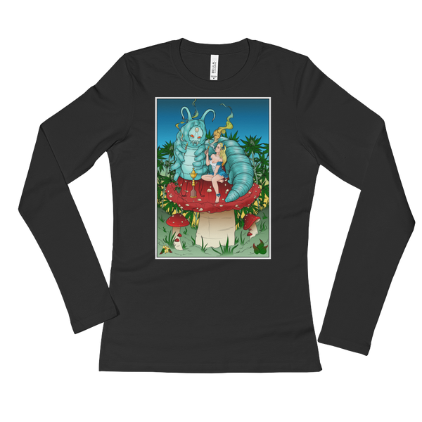 Alice in Wonderland - Ladies' Long Sleeve T-Shirt