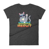 Smoke Meowt - Women's short sleeve t-shirt