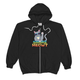 Smoke Meowt - Unisex  Zip Hoodie