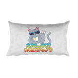 Smoke Meowt - Rectangular Pillow