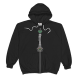 Seattle Space Needle - Unisex  Zip Hoodie
