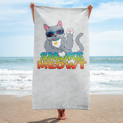 Smoke Meowt - Towel