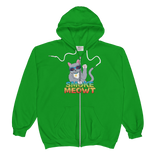 Smoke Meowt - Unisex  Zip Hoodie