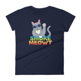 Smoke Meowt - Women's short sleeve t-shirt