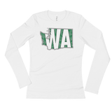 Washington State - Ladies' Long Sleeve T-Shirt