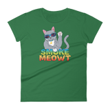 Smoke Meowt - Women's short sleeve t-shirt