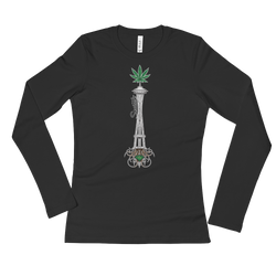 Seattle Space Needle - Ladies' Long Sleeve T-Shirt