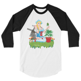 Dutch Treat - 3/4 sleeve raglan shirt