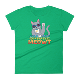 Smoke Meowt - Women's short sleeve t-shirt