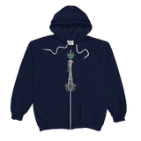 Seattle Space Needle - Unisex  Zip Hoodie