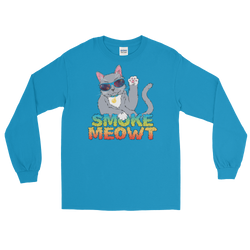 Smoke Meowt - Long Sleeve T-Shirt