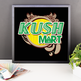 Kush Mart - Framed photo paper poster